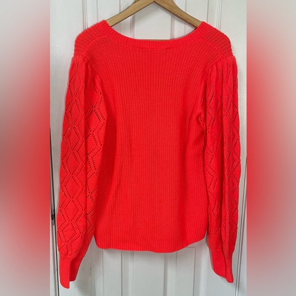 Lilly Pulitzer Sweater Women’s XL XLarge Coral Luletta Preppy Spring Resortwear - Picture 3 of 9